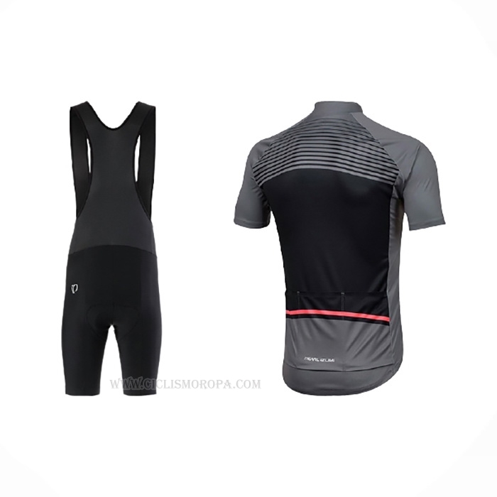 2021 Ropa Ciclismo Pearl Izumi Profundo Gris Mangas Corta y Culotte Corto